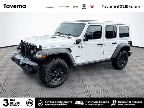Used 2023 Jeep Wrangler Unlimited w/ Sun & Screen Package AWD/4WD image 1