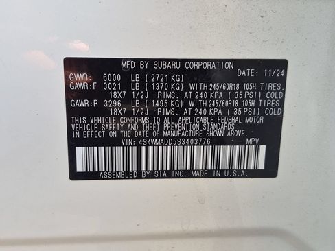 Used 2025 Subaru Ascent Premium AWD/4WD image 37