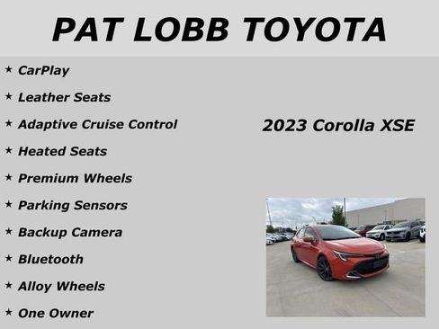 Used 2023 Toyota Corolla XSE FWD image 19