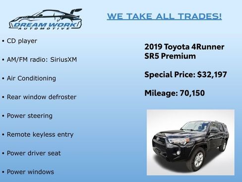Used 2019 Toyota 4Runner SR5 Premium image 2