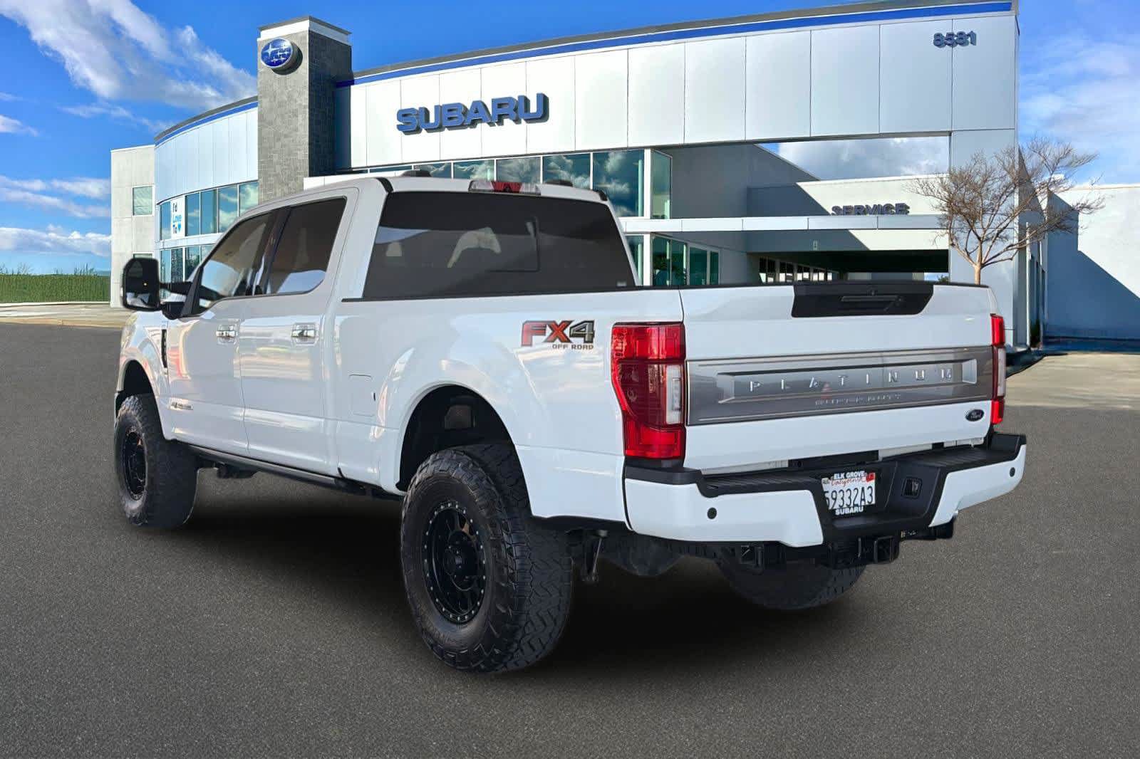 Used 2020 Ford F350 Platinum w/ FX4 Off-Road Package AWD/4WD image 8
