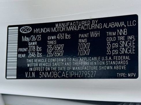 Certified 2023 Hyundai Tucson SEL AWD/4WD image 16