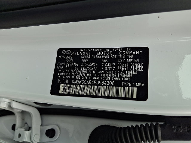 Certified 2023 Hyundai Kona SEL AWD/4WD image 27