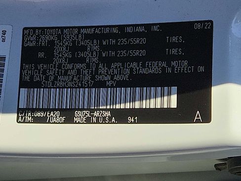 Used 2022 Toyota Highlander XSE image 28