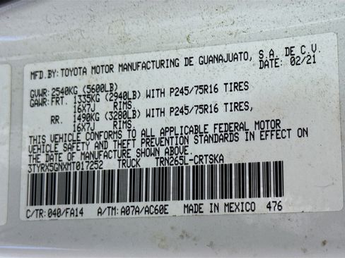 Used 2021 Toyota Tacoma SR image 39