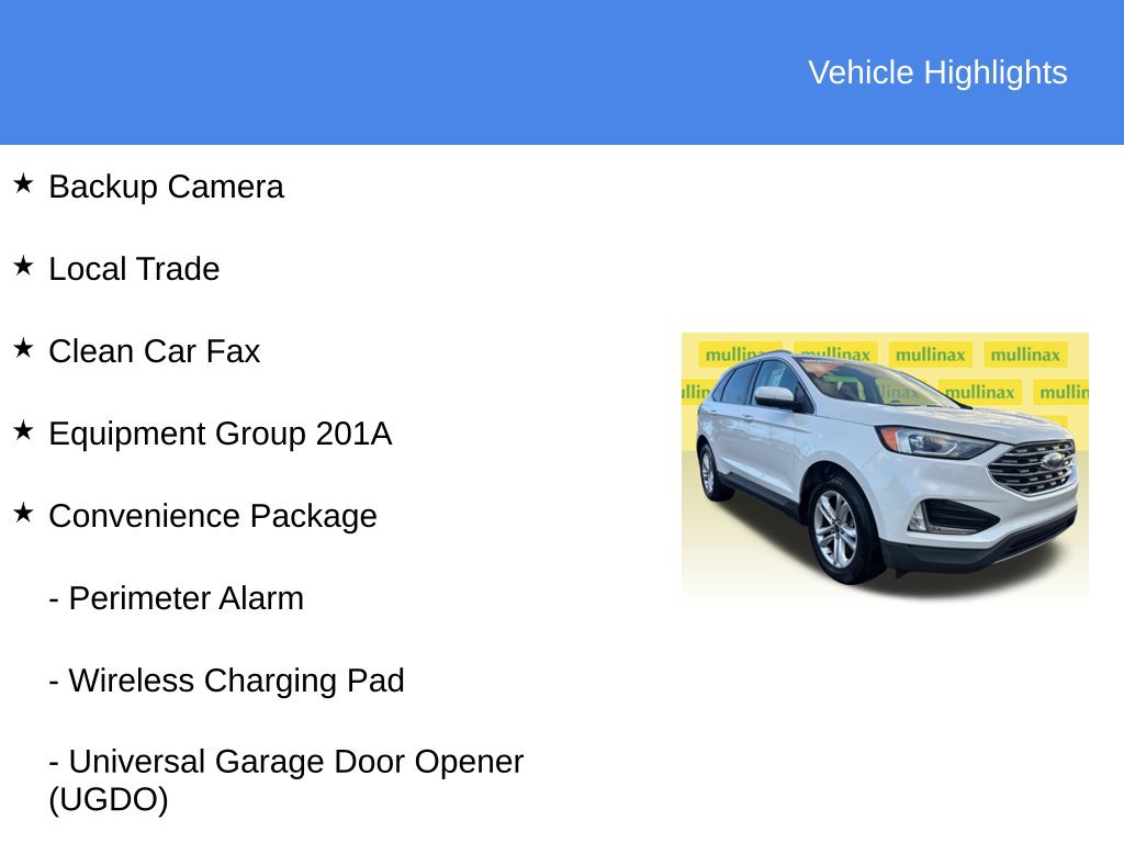 Used 2020 Ford Edge SEL w/ Convenience Package AWD/4WD image 9