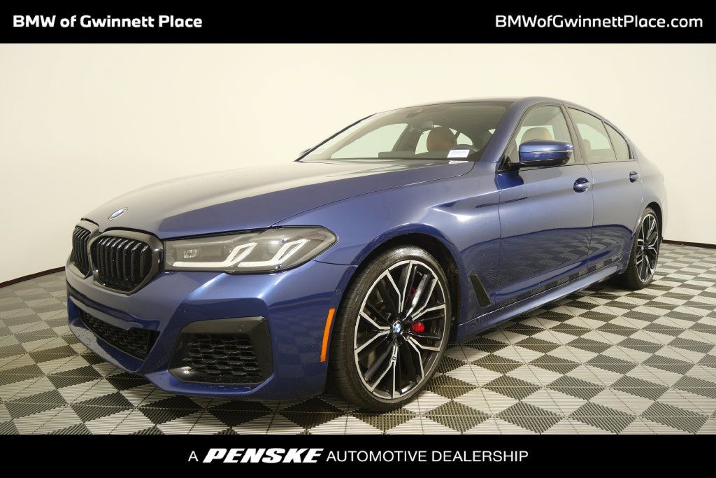 Used 2021 BMW 540i w/ M Sport Package RWD image 1