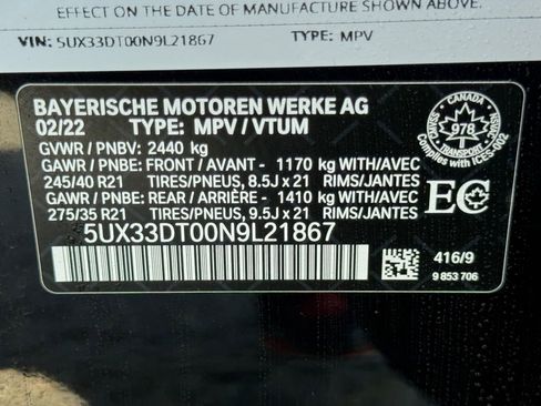 Used 2022 BMW X4 xDrive30i AWD/4WD image 28