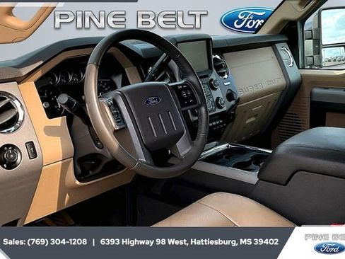 Used 2015 Ford F350 Lariat w/ Lariat Ultimate Package image 13