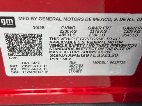 New 2026 Chevrolet Equinox LT w/ Convenience Package II image 23