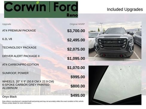 Used 2021 GMC Sierra 1500 AT4 w/ AT4 Premium Package AWD/4WD image 3
