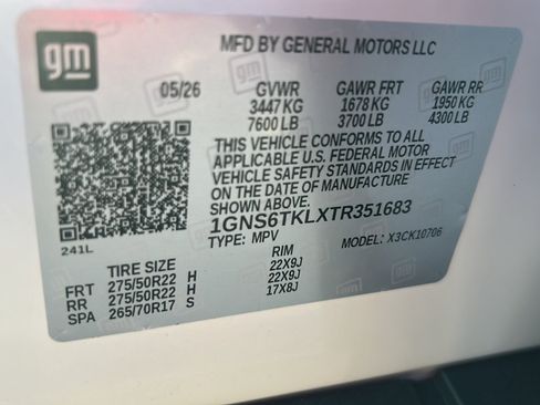 New 2026 Chevrolet Tahoe High Country AWD/4WD image 17