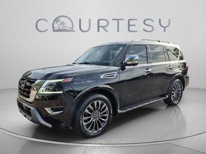 Certified 2023 Nissan Armada Platinum w/ Captain's Chairs Package