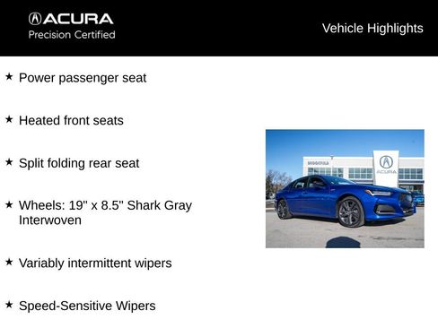 Certified 2023 Acura TLX SH-AWD w/ A-SPEC Pkg image 25