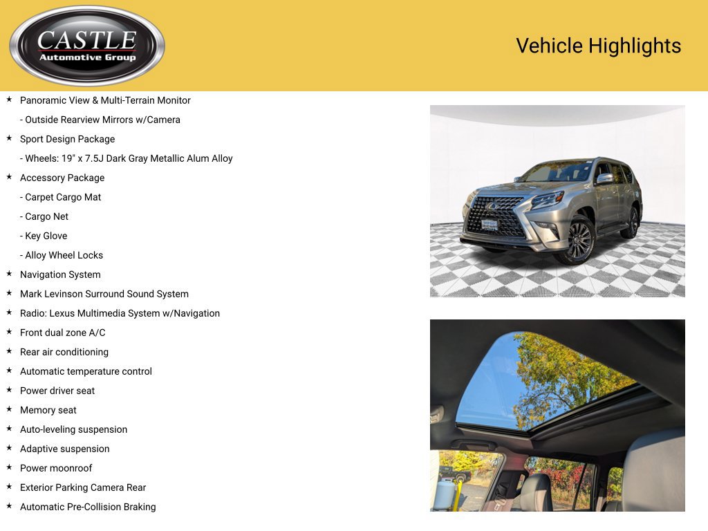 Used 2022 Lexus GX 460 Luxury w/ Sport Design Package AWD/4WD image 4