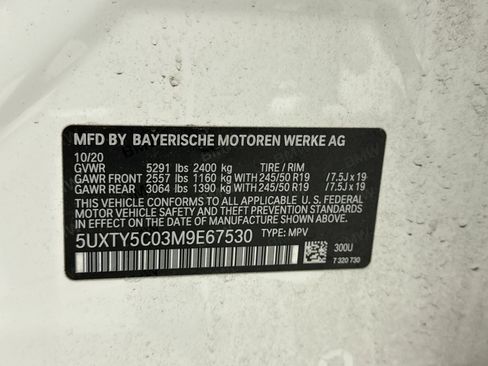 Used 2021 BMW X3 xDrive30i w/ Premium Package AWD/4WD image 13