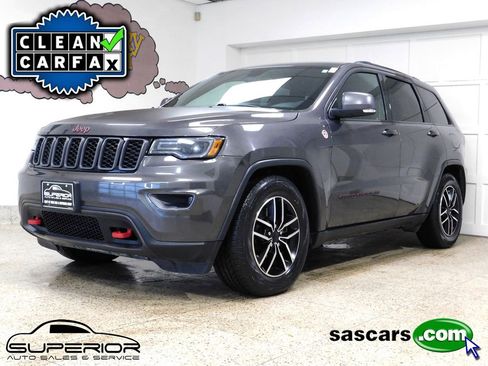 Used 2021 Jeep Grand Cherokee Trailhawk w/ Premium Lighting Group AWD/4WD image 1