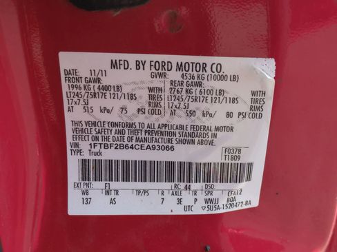 Used 2012 Ford F250 XL w/ Skid Plate Pkg image 30