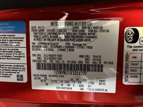 Used 2012 Ford Mustang GT Premium w/ Electronics Pkg image 21