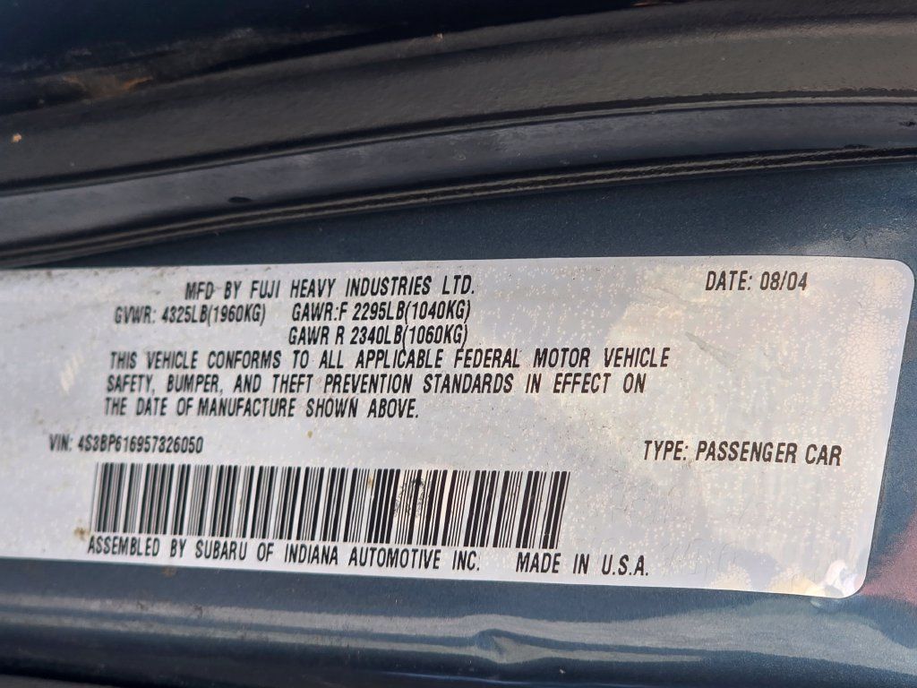 Used 2005 Subaru Legacy 2.5i AWD/4WD image 47