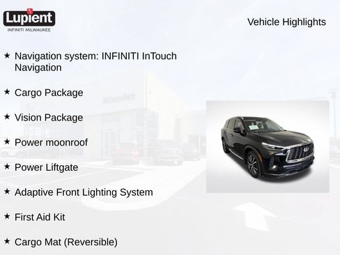 Used 2023 INFINITI QX60 Sensory w/ Vision Package AWD/4WD image 3
