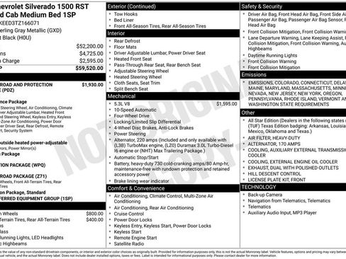 New 2026 Chevrolet Silverado 1500 RST image 25