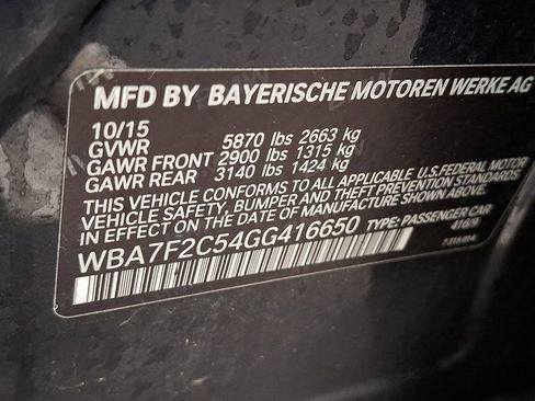 Used 2016 BMW 750i xDrive AWD/4WD image 35
