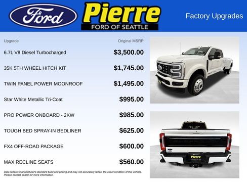 New 2026 Ford F450 Platinum w/ FX4 Off-Road Package image 13
