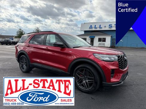 Certified 2025 Ford Explorer ST-Line w/ Premium Package AWD/4WD image 2