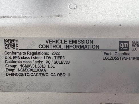 Used 2022 Chevrolet Malibu LT FWD image 23