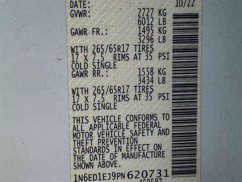 Used 2023 Nissan Frontier SV w/ SV Convenience Package image 26