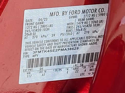 Certified 2023 Ford Mustang Mach-E GT AWD/4WD image 17