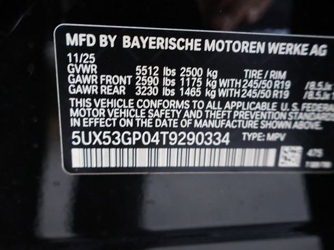 New 2026 BMW X3 xDrive30 w/ M Sport Package image 42