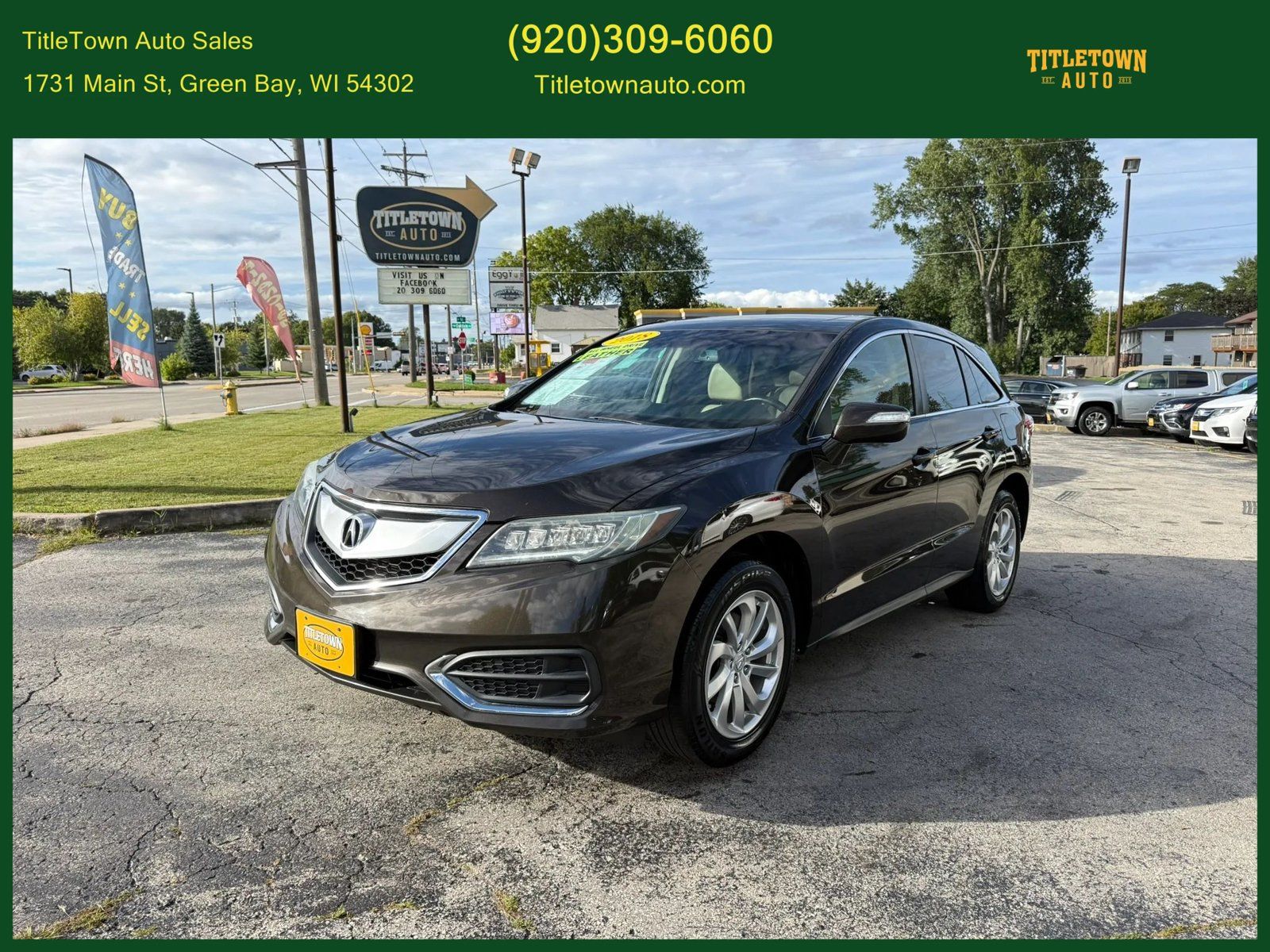 Used 2018 Acura RDX AWD image 1
