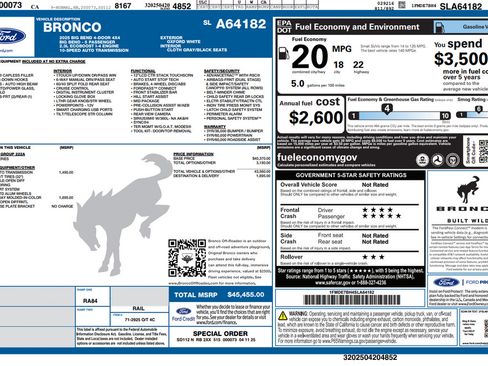 Used 2025 Ford Bronco Big Bend AWD/4WD image 4