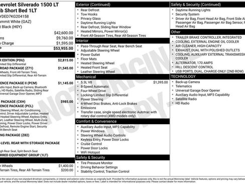Used 2019 Chevrolet Silverado 1500 LT w/ All-Star Edition AWD/4WD image 26