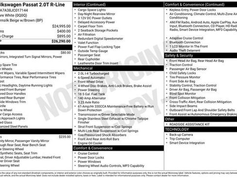 Used 2018 Volkswagen Passat 2.0T R-Line image 20