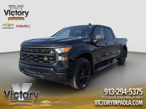 Used 2024 Chevrolet Silverado 1500 Custom AWD/4WD image 1
