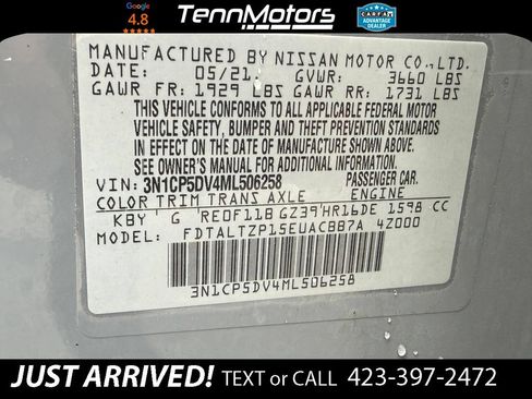 Used 2021 Nissan Kicks SR w/ SR Premium Package FWD image 23