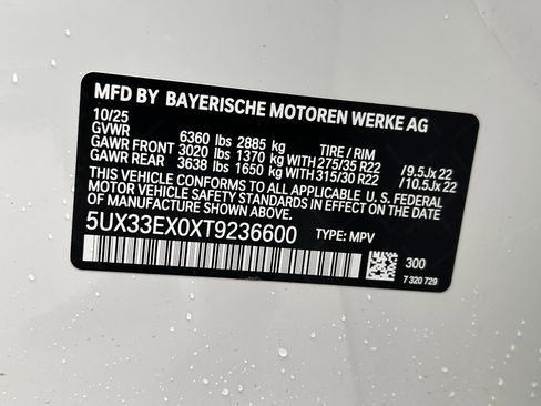 New 2026 BMW X6 xDrive40i w/ Premium Package image 31