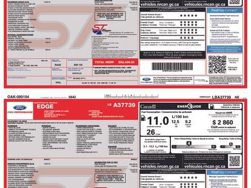 Used 2020 Ford Edge ST w/ Equipment Group 401A image 29