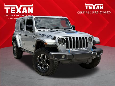 Used 2023 Jeep Wrangler Unlimited Rubicon 4xe w/ Cold Weather Group AWD/4WD image 1
