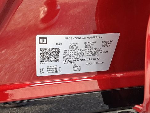 Used 2024 Chevrolet Traverse RS image 30