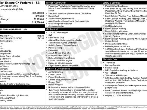 Used 2023 Buick Encore GX Preferred FWD image 4