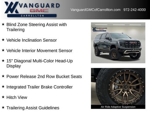 New 2026 GMC Yukon XL AT4 w/ AT4 Premium Plus Package AWD/4WD image 24