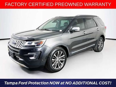 Certified 2017 Ford Explorer Platinum