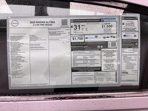 New 2025 Nissan Altima 2.5 SR image 14