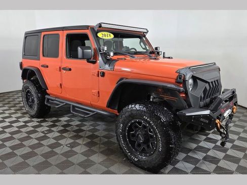 Used 2018 Jeep Wrangler Unlimited Sport S image 1