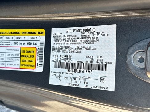 Certified 2024 Ford Mustang Premium RWD image 34