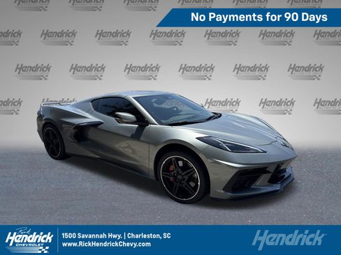 Used 2024 Chevrolet Corvette Stingray Preferred Cpe w/ Z51 Performance Package RWD image 1